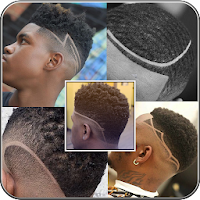 Black Men Line Hairstyle