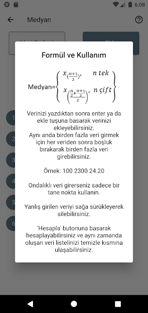 İstatistik Hesaplama Screenshot 1