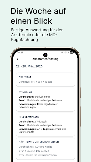 MeinPflegetagebuch: Pflege App Screenshot 3