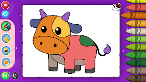 Cute Animals Coloring Screenshot 3