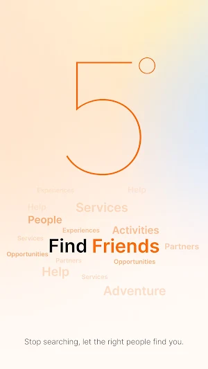 Five Degrees：Your Life Network Screenshot 0