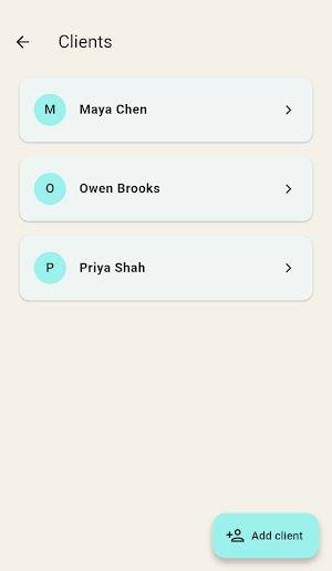 Tailor Job Cards Screenshot 2