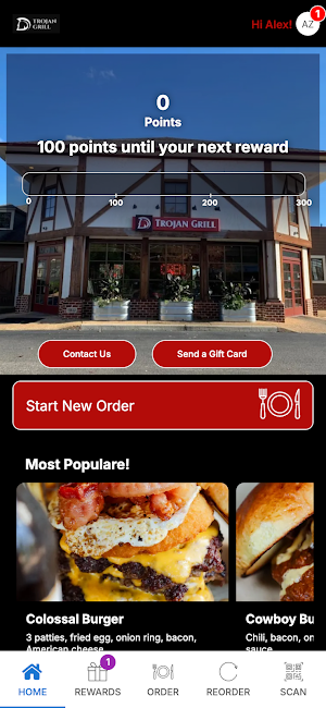 The Trojan Grill Screenshot 0
