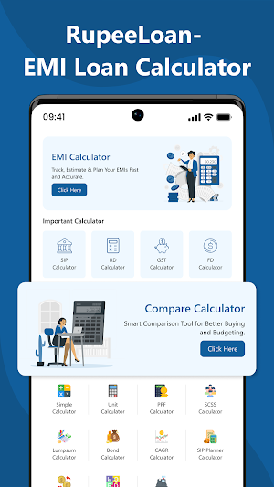 RupeeLoan -EMI Loan Calculator Screenshot 0