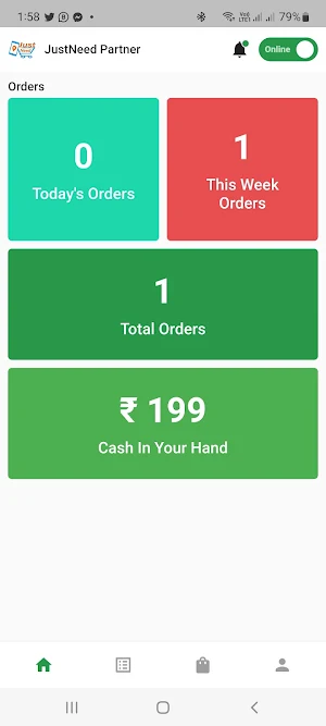 JustNeed Partner Screenshot 1