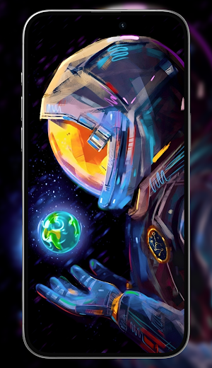 Astronaut Art Wallpapers Screenshot 3
