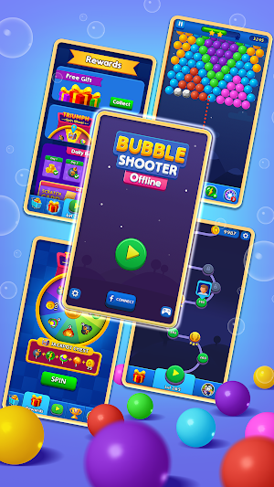 Bubble Shooter : Offline Games Screenshot 0