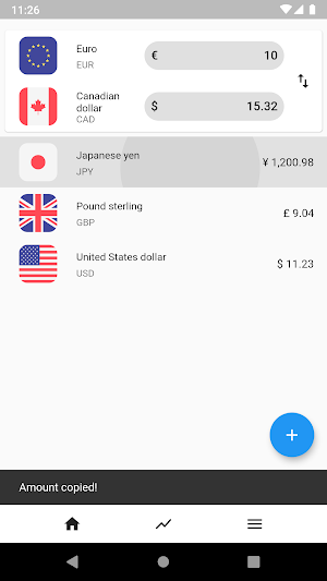 Infinite Currency Converter Screenshot 2