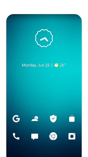 White Flat Icon Pack Screenshot 0