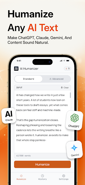 AI Humanizer - Humanize AI Screenshot 1