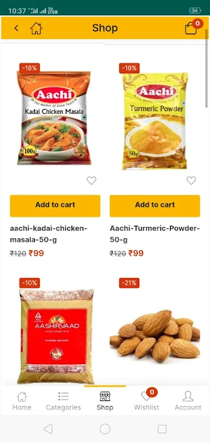 tjfoods.co.in Screenshot 1