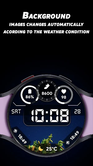 Weather Dial - Watch face Screenshot 3
