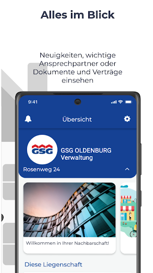 GSG OLDENBURG Verwaltung Screenshot 1