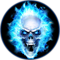 Skull Wallpapers - Fire Versio