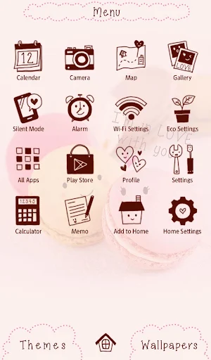 Wallpaper-Macaron Crescent- Screenshot 1