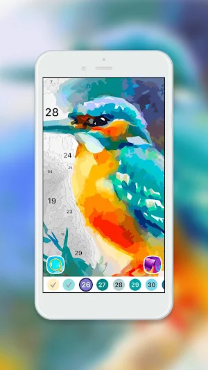 Color by Number Oil Painting Screenshot 1