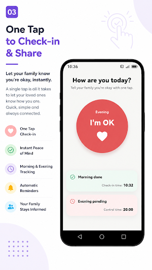 CareFrame– I’m Safe Screenshot 2