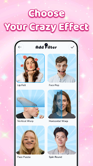 Lip Pose: Funny Face Filter Screenshot 3