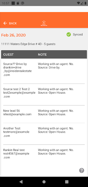 NextHome Open House Screenshot 1