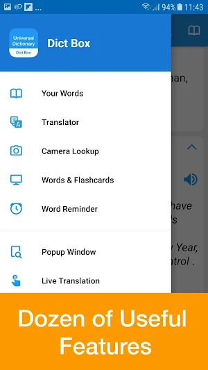 Dict Box - Universal Offline Dictionary Screenshot 2