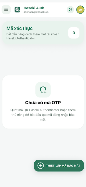 Hasaki Authenticator Screenshot 0