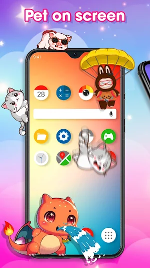Pet On Screen - Desktop Pet Screenshot 0