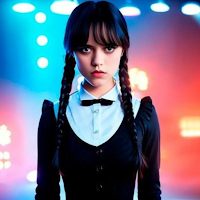 Wednesday Addams 4k wallpaper