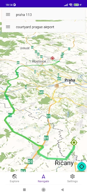Prague Offline Map Screenshot 0
