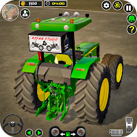 Indian Farming Tractor 3D Game