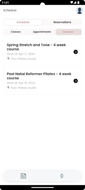 Flow Pilates Studio Screenshot 2