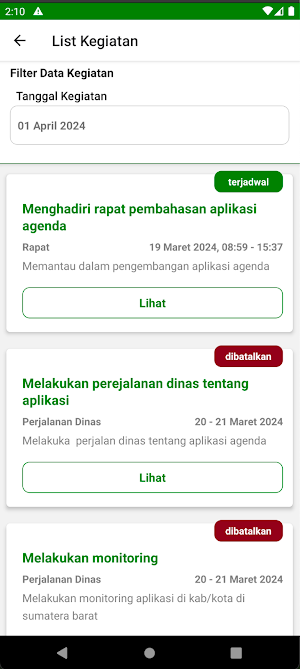 E-Agenda Sumbar Screenshot 3