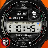 Digital Watch Face 032