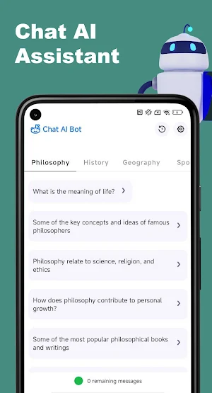 Chat AI Bot: Chatbot Assistant Screenshot 0