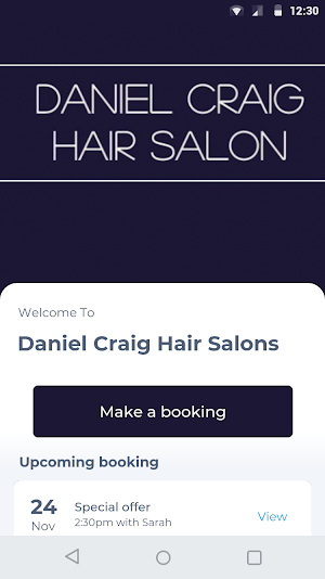 Daniel Craig Hair Salons Screenshot 0