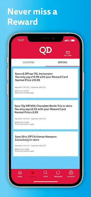 QD Rewards Screenshot 3