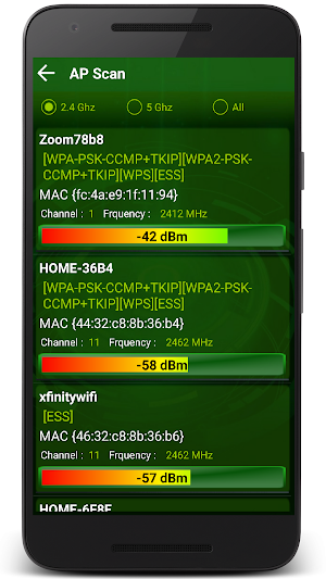 Wifi Analyzer- Home & Office Wifi Security Screenshot 2