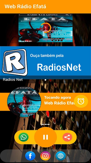 Web Rádio Efatá Screenshot 0
