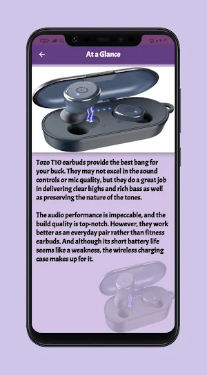 TOZO T10 earbuds guide Screenshot 2