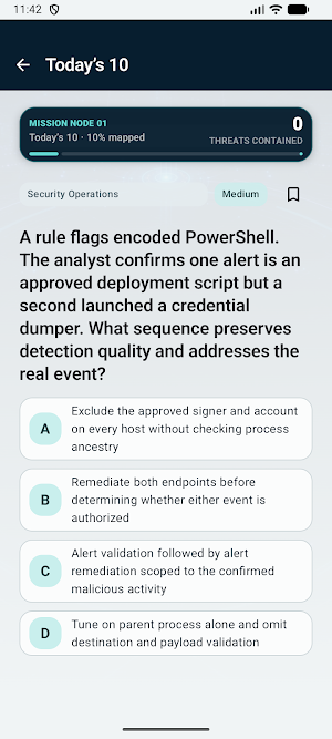Cybersecurity Exam Prep Screenshot 0
