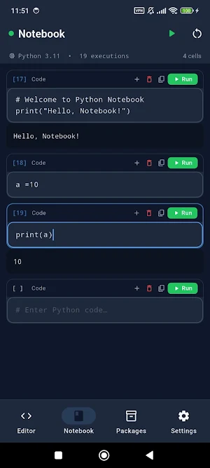 Python Editor & Code Runner Screenshot 3