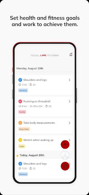 Total Life Fitness Screenshot 3