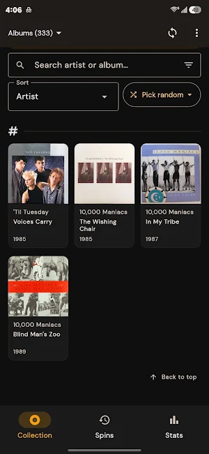 SpinRoom for Discogs Screenshot 1