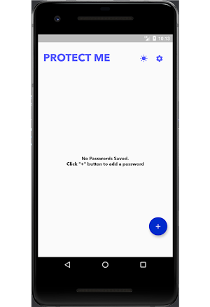 Protect Me(Secure your password) Screenshot 1