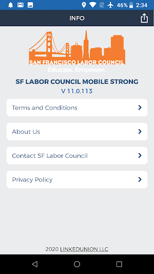 SF Labor Council Screenshot 3
