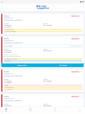 Service Logistics Go Screenshot 3