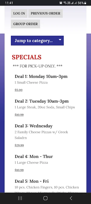 Southbridge Village Pizza Screenshot 2