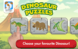 Dinosaur Puzzles Lite Screenshot 0