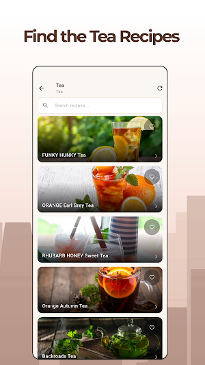 Coffee & Tea Recipes Screenshot 3