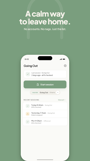 GoingOut: Calm way to leave Screenshot 0