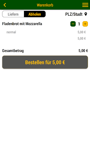 Pizza Bodensee Screenshot 1